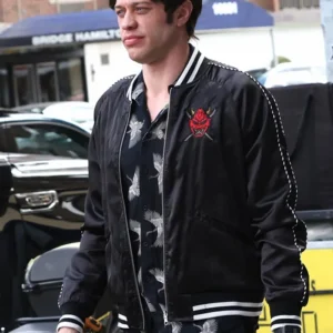 Pete Davidson Tommy Karate Okinawa Bomber Jacket For Sale