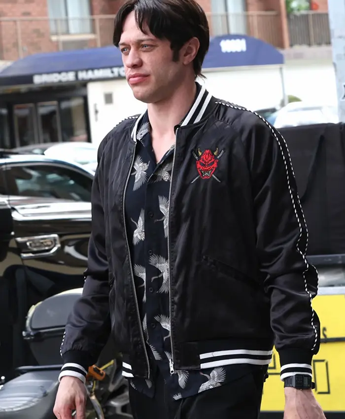 Pete Davidson Tommy Karate Okinawa Bomber Jacket For Sale