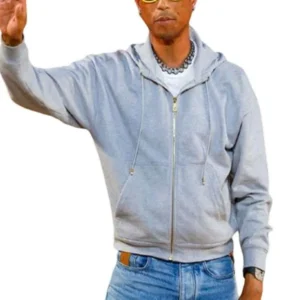Pharrell Williams PFW 2026 Grey Hoodie