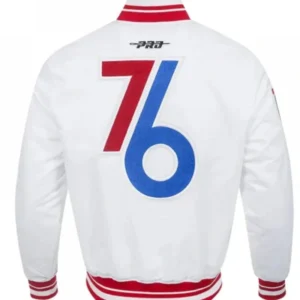 Philadelphia 76ERS Satin Jacket
