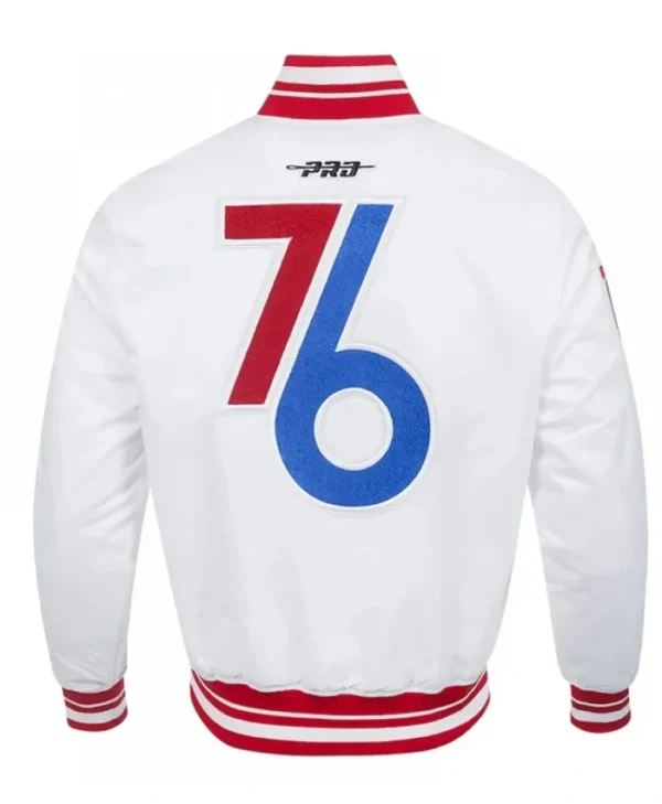 Philadelphia 76ERS Satin Jacket