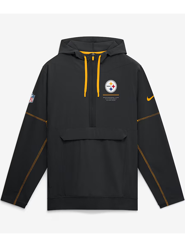 Pittsburgh Steelers 2026 Sideline Anorak Half-Zip Jacket