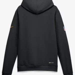 Pittsburgh Steelers Nike Sideline Black Hoodie