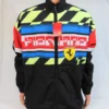 Puma Scuderia Ferrari Black Woven Windbreaker Track Jacket