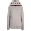 Pusheen Halloween Grey Hoodie Jacket