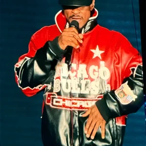 R&B Tour 2026 Usher Chicago Bulls Leather Jacket