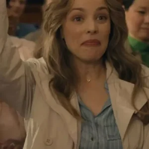 Rachel McAdams Beige Coat