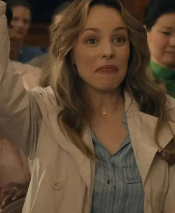 Rachel McAdams Beige Coat