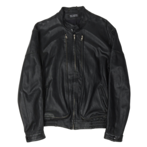Raf Simons SS00 Summa Cum Laude Triple Zip Leather Jacke