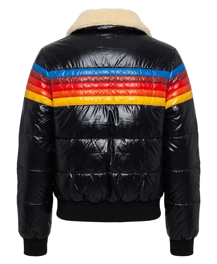 Rainbow Striped Jacket