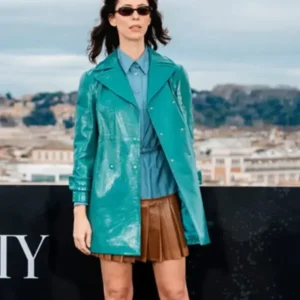 Rebecca Leather Coat