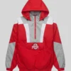 Red Half Zip Pullover