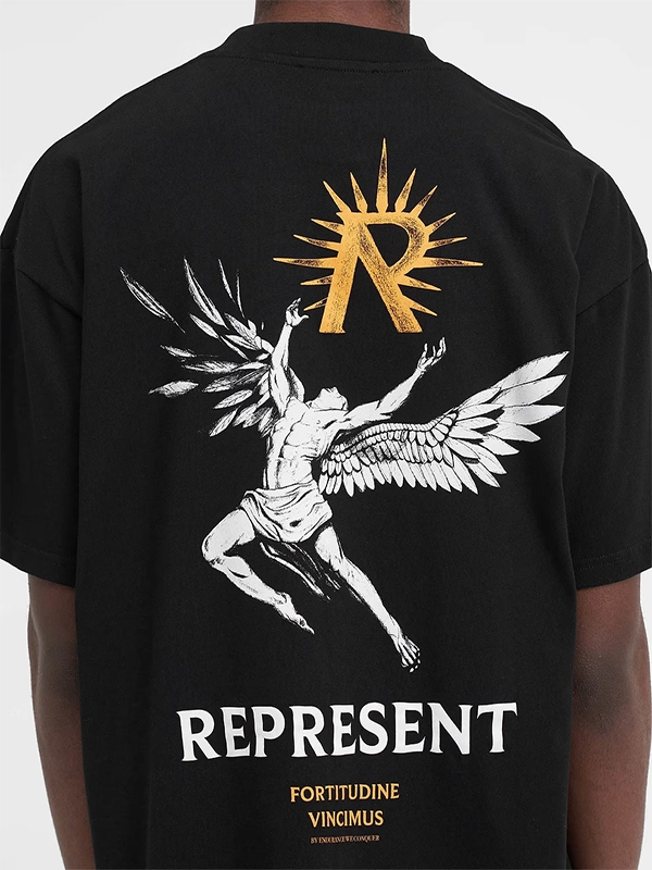 Represent Icarus Black T-Shirt For Sale