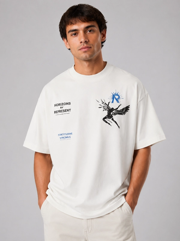 Represent Icarus White T-Shirt