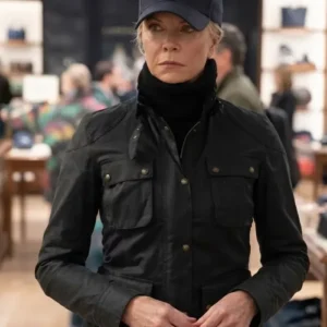 Ride or Die S01 Judith Black Cotton Jacket