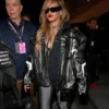 Rihanna F1 Las Vegas Grand Prix Racing Jacket