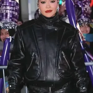 Rita Ora Leather Jacket