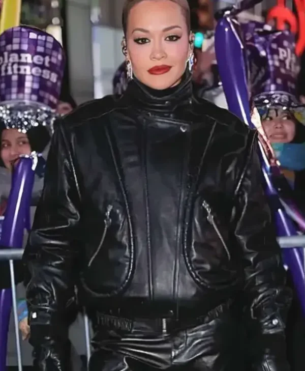 Rita Ora Leather Jacket