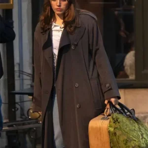 Rivals S2 Taggie O Hara Grey Wool Coat