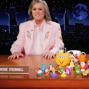 Rosie O’Donnell Jimmy Kimmel Live Pink Blazer