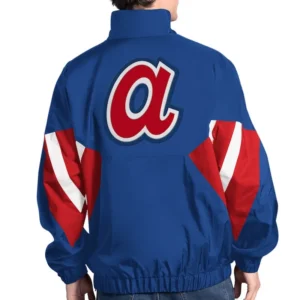 Royal Blue Braves Pullover