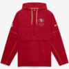 San Francisco 49ers 2026 Sideline Anorak Half-Zip Jacket