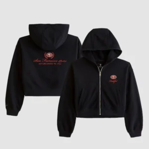 San Francisco 49ers Abercrombie & Fitch Full-Zip Hoodie
