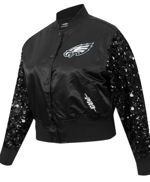 Sequin Cropped Jacket