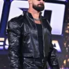 Seth Rollins Summerslam 2026 Kickoff Black Leather Jacket