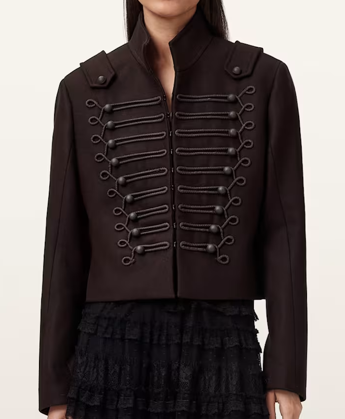 All Saints Military Napoleon Jacket - Image 3
