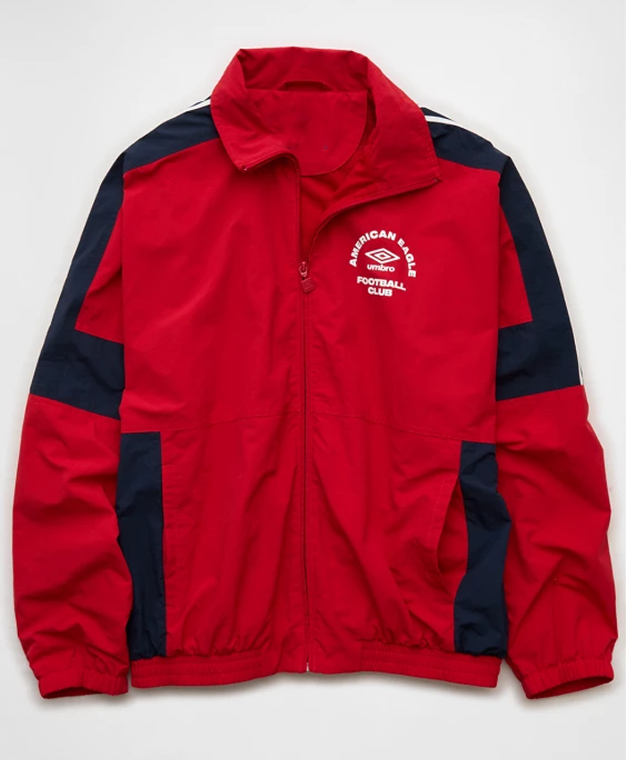 Shop American Eagle x Umbro Warm-Up Jacket