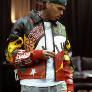Shop Chris Brown Bespoke Pelle Pelle Jacket