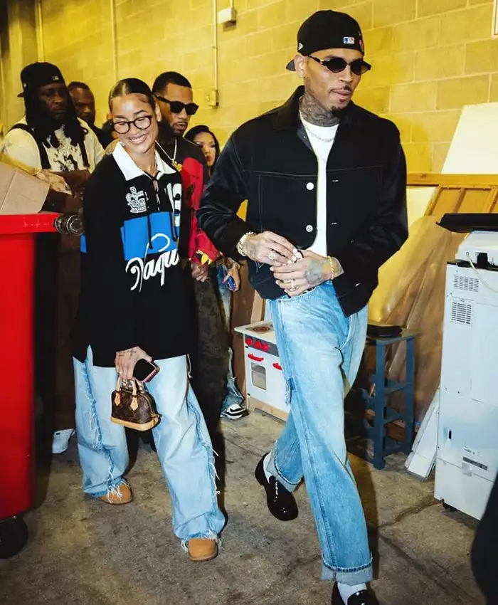Shop Chris Brown Boston Black Contrast-Stitch Jacket