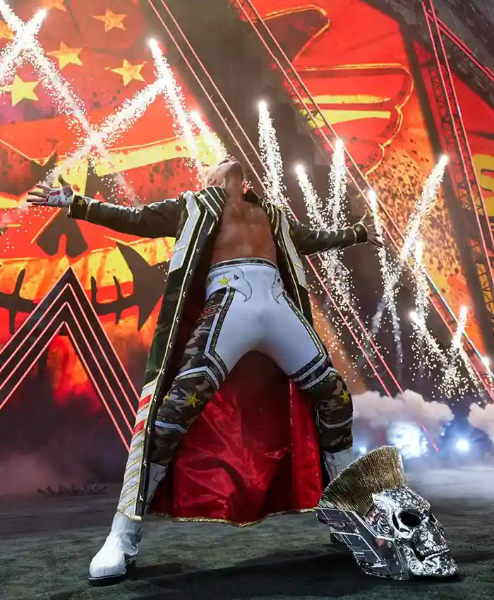 Shop Cody Rhodes SummerSlam 2026 Minnesota Leather Coat