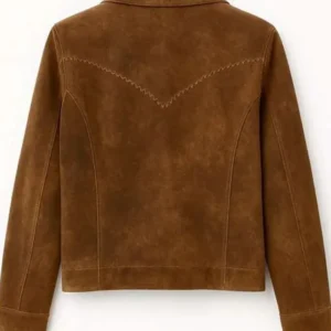 Shop Happy’s Place S02 Bobbie Suede Leather Jacket