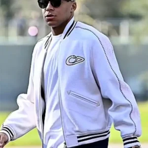 Shop Kylian Mbappe Christian Dior Bomber Jacket