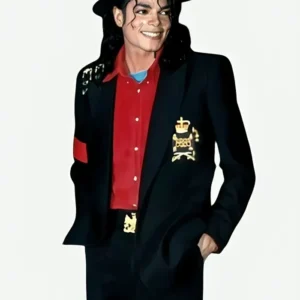 Shop Michael Jackson Bad Buckle Blazer