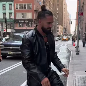 Shop NYC 2026 Seth Rollins Leather Jacket