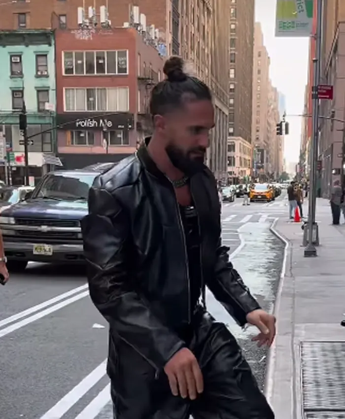 Shop NYC 2026 Seth Rollins Leather Jacket