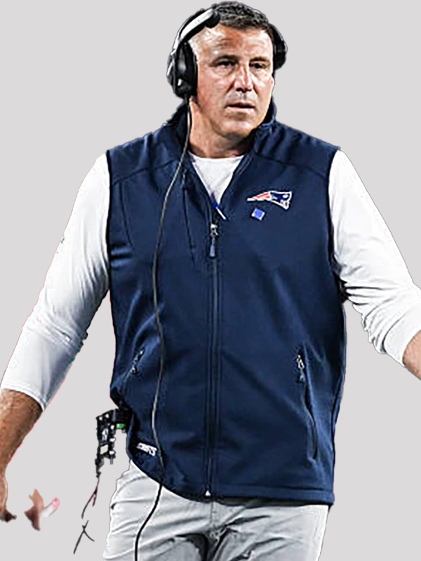 Shop New England Patriots Preseason 2026 Mike Vrabel Vest