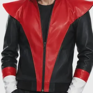 Shop Nightcrawler X‑Men Cosplay Leather Biker Jacket