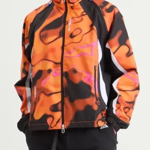 Shop Nike Project Frog Liquify Orange Track Jacket