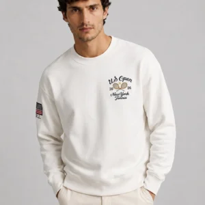 Shop Ralph Lauren US Open 2026 Souvenir Crewneck Sweatshirt