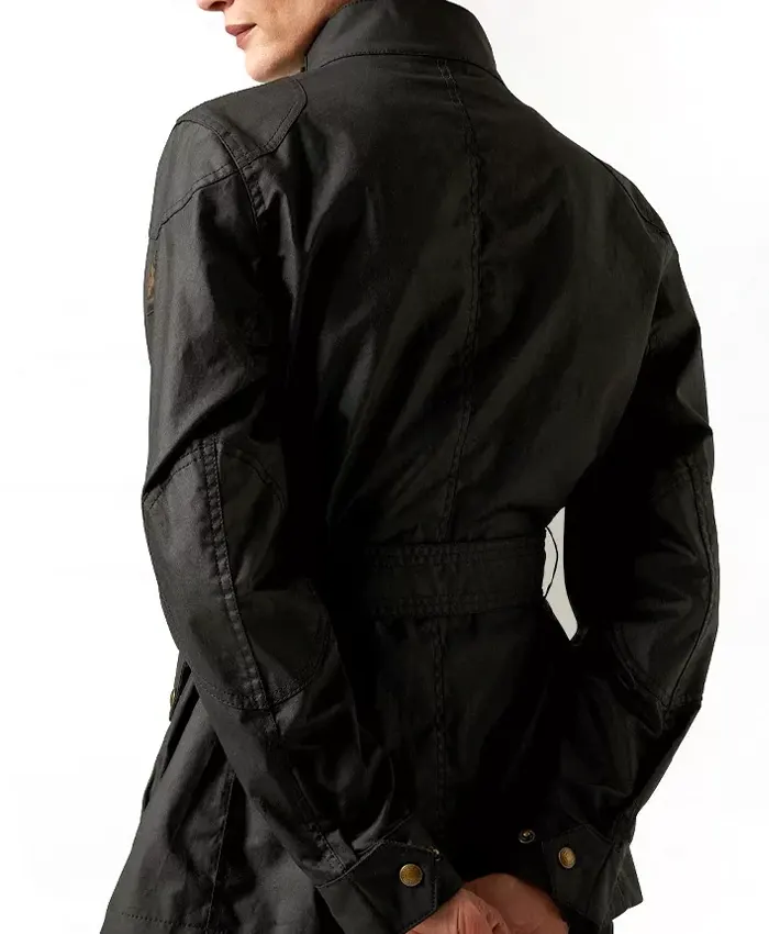 Shop Ride or Die S01 Judith Black Cotton Jacket