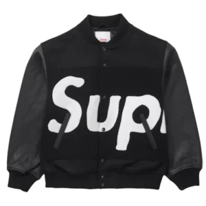 Shop Supreme Big Logo Chenille Varsity Jacket