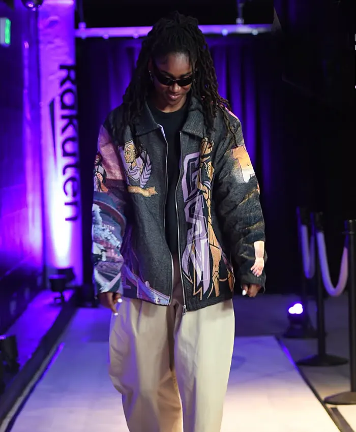 Shop Tiffany Hayes Golden State Valkyries Arrival Jacket