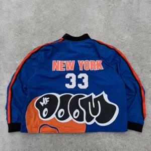 ShopMF DOOM x New York Knicks Champions Bomber Jacket 2026
