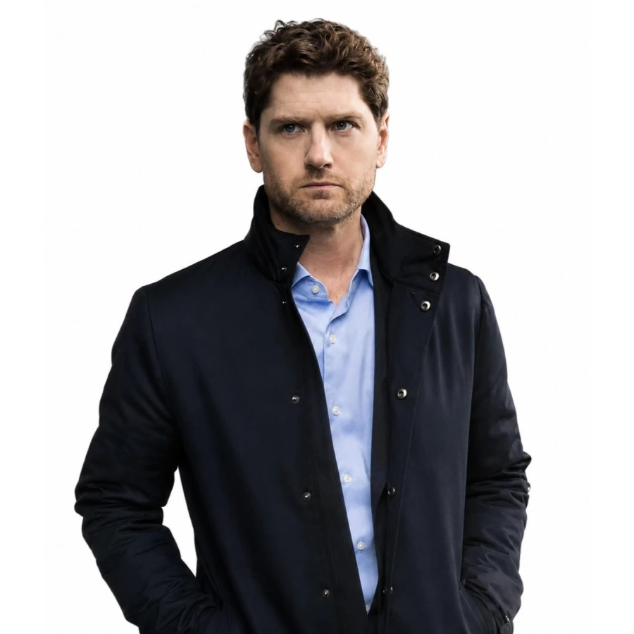 Slow Horses S06 2026 Kyle Soller Black Coat