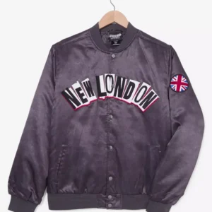 Spider Man Across the Spider-Verse New London Satin Bomber Jacket