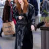 Spider Man Brand New Day 2026 Sadie Sink Black Leather Coat